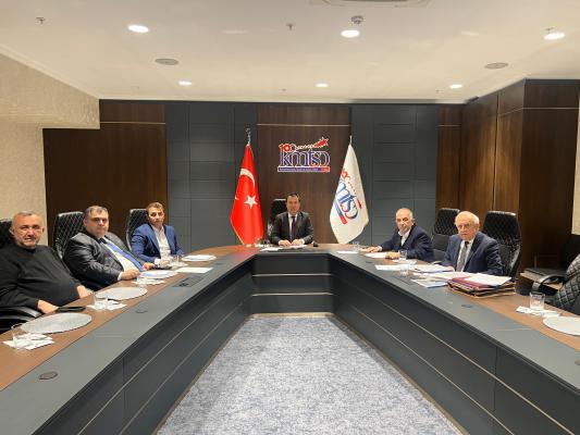 Kahramanmaraş Tomsuklu Organize Sanayi Bölgesi Yönetim Kurulu Toplantısı Gerçekleştirildi